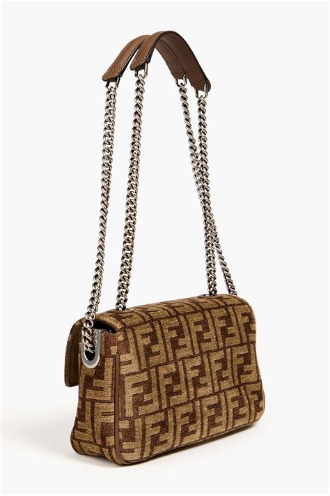 fendi baguette lilla|fendi chenille bag.